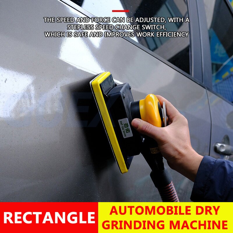 Industrial Grinder Manufacturer - Pneumatic Dry Rectangular Ash Putty Sandpaper Car Polishing
