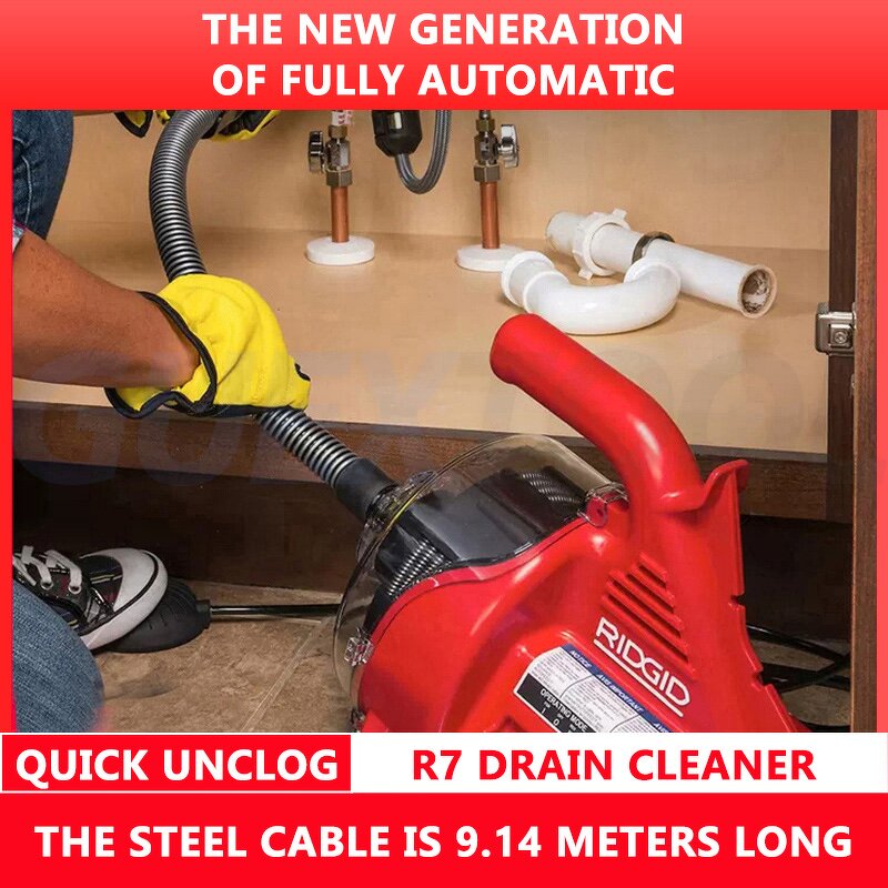 Pipeline Dredging Machine Manufacturer - Electric 220V 120W for Kitchen Toilet 20-50MM Pipe