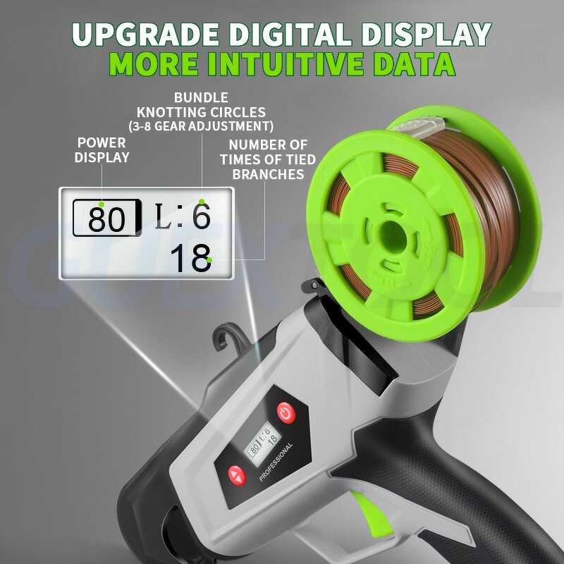 Vine Tying Machine Supplier - Electric Grape Branch Tying Lithium Battery Tying Machine