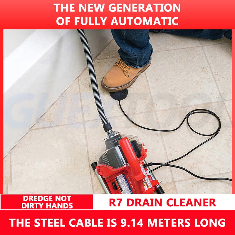 Pipeline Dredging Machine Manufacturer - Electric 220V 120W for Kitchen Toilet 20-50MM Pipe