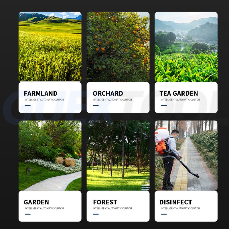 Gasoline Power Sprayer Manufacturer - Elehand 2-stroke Backpack 20L Metal for Agriculture