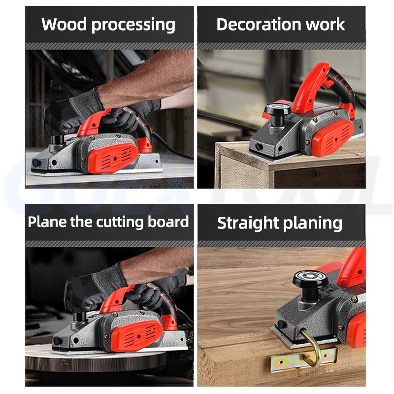 Electric Planer Factory - Hand-held Woodworking Manual Multifunctional Automatic Blade