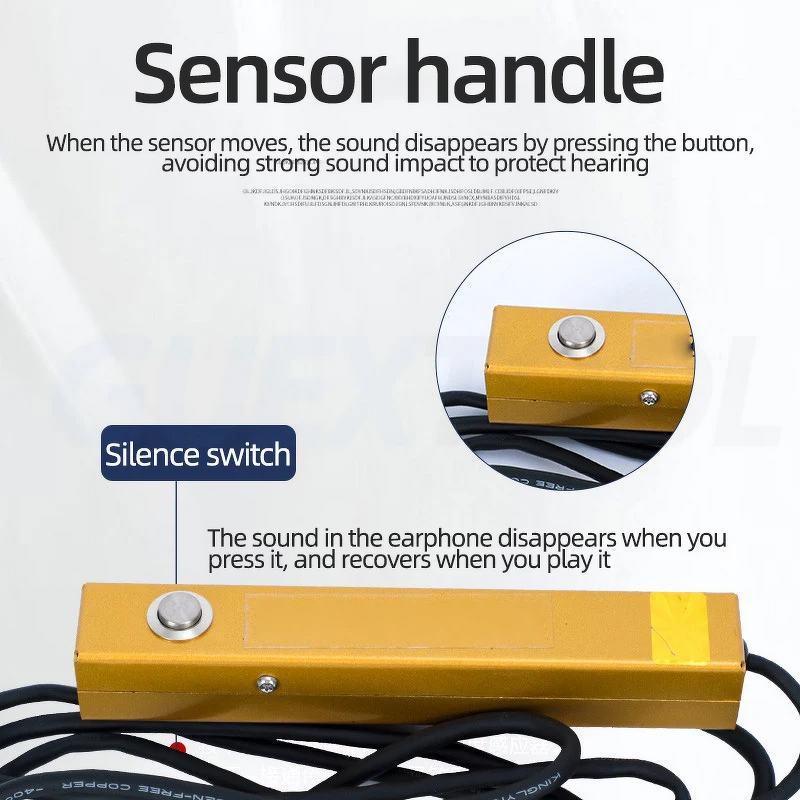 Water Leak Detector Manufacturer - High Precision Electronic Pipe Scope Industrial Underground