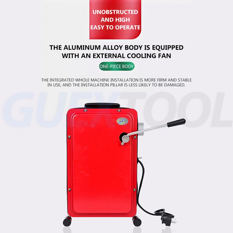 Sewage Dredging Machine Factory - Electric 2800W IP44 30m Range Toilet Drain Blockage