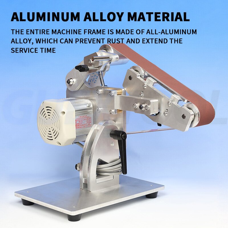 Sand Belt Polishing Machine Manufacturer - Variable Speed Belt Sanding Optical Grinding