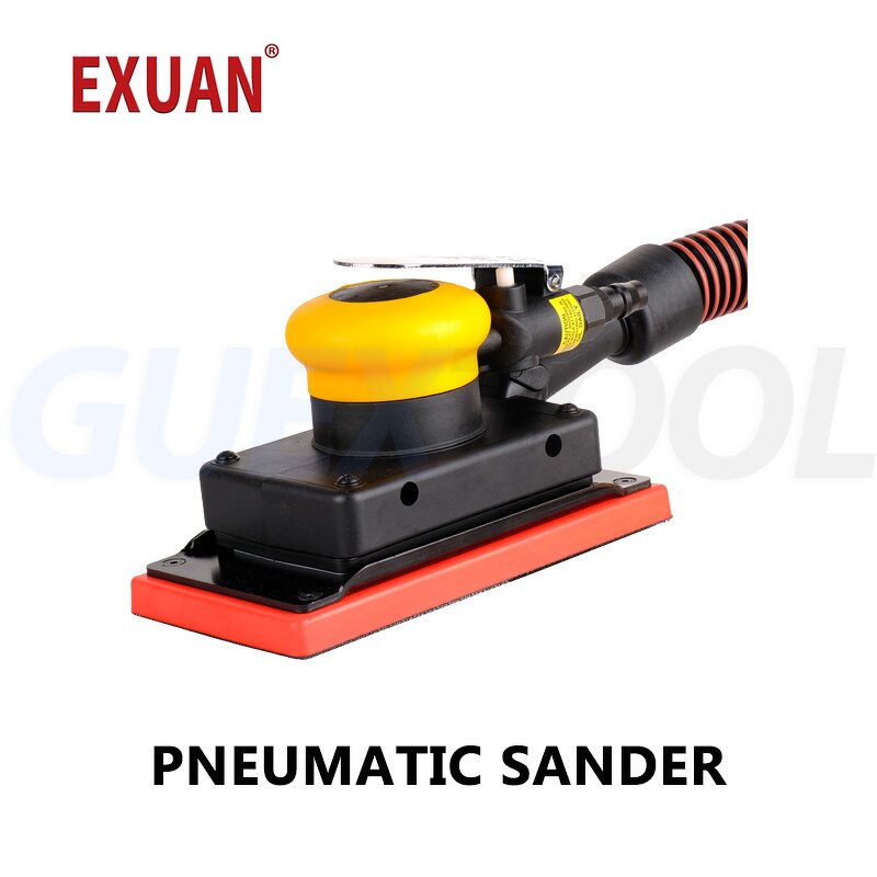 Industrial Grinder Manufacturer - Pneumatic Dry Rectangular Ash Putty Sandpaper Car Polishing