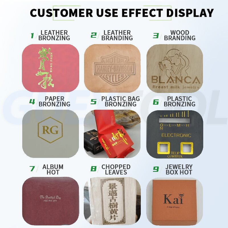 Hot Stamping Machine Factory - 220V Small Manual for Leather Paper Embossing Press