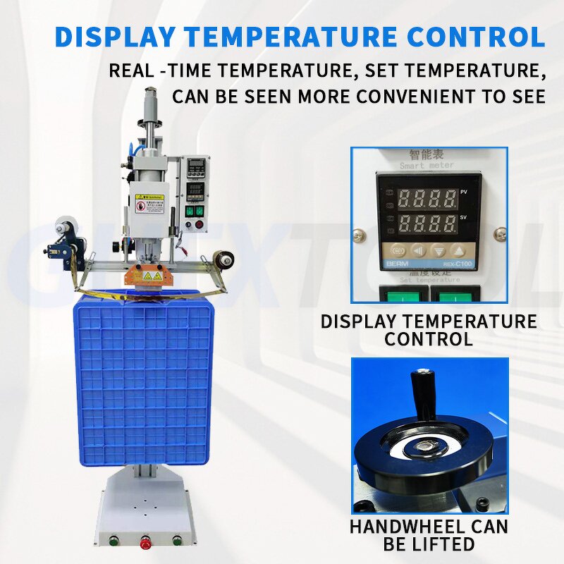 Heat Press Machine Manufacturer - Automatic Digital Hot Foil Stamping for Plastic Logo