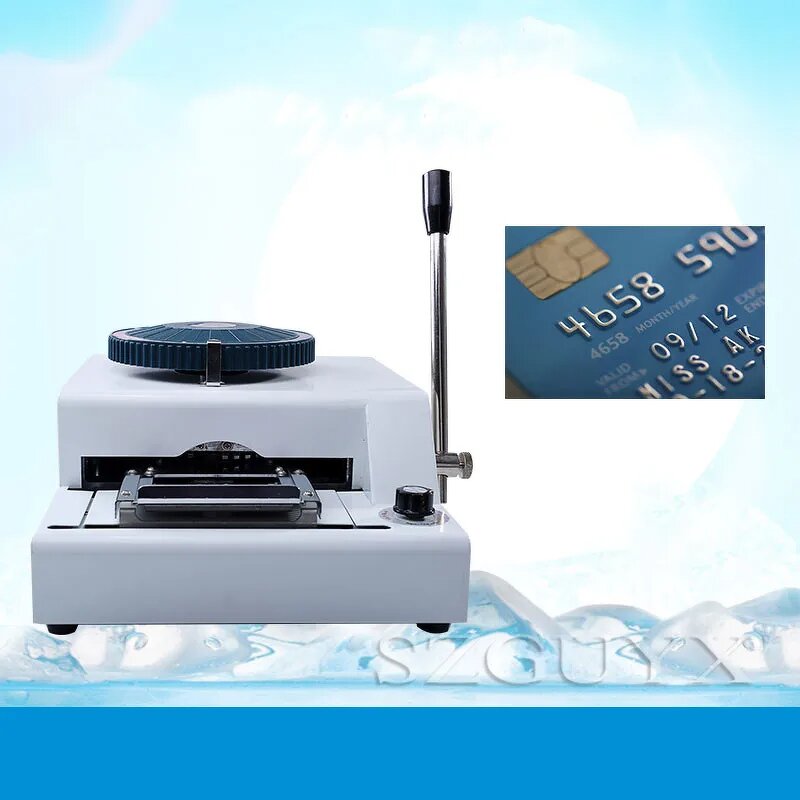 Coding Machine Supplier - Convex Type Press Code Membership Card Manual Concave Convex