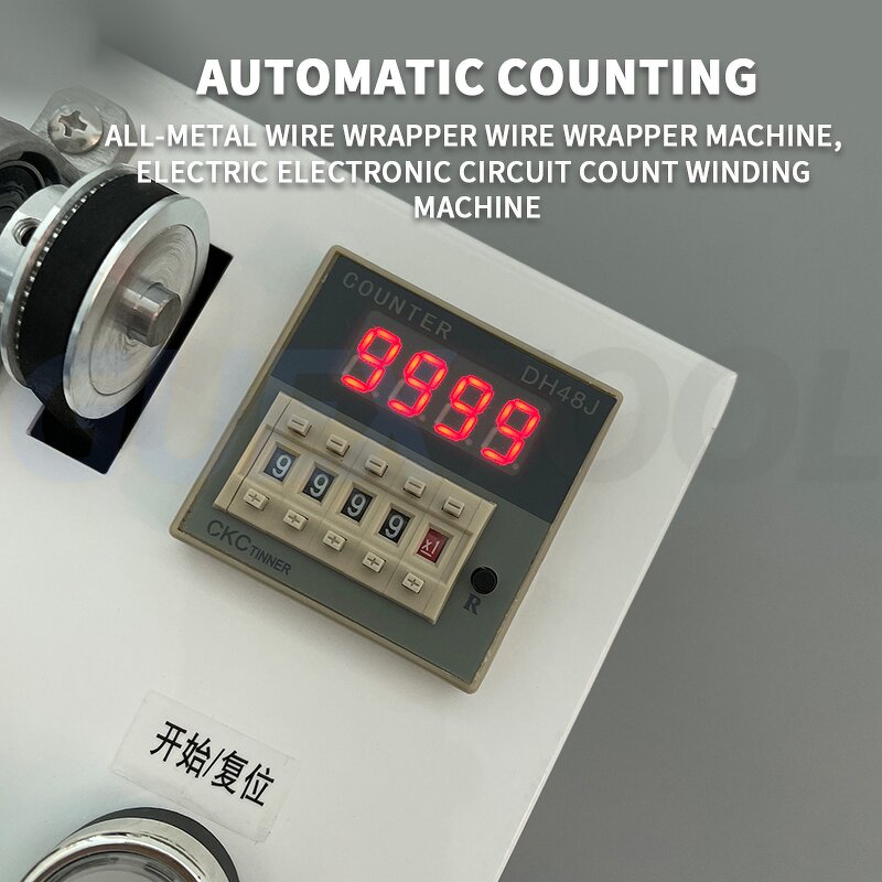 Tassel Winding Machine Manufacturer - Automatic Counting Metal Electronic Coil Winding