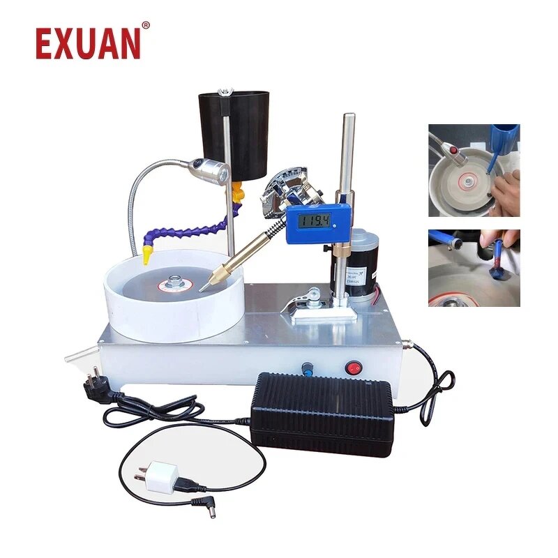 Jewelry Polishing Machine Factory - Precision Stone Faceting DC Stepless Speed Angle Engraving