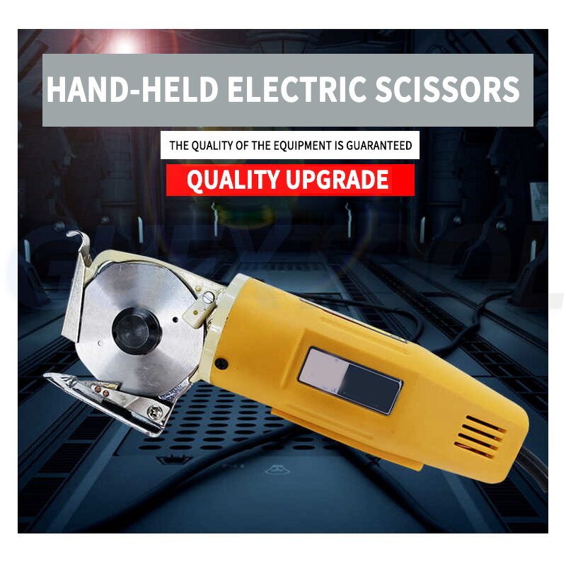 Electric Scissors Supplier - Handheld Round Knife Fabric Cutting Automatic Sharpening