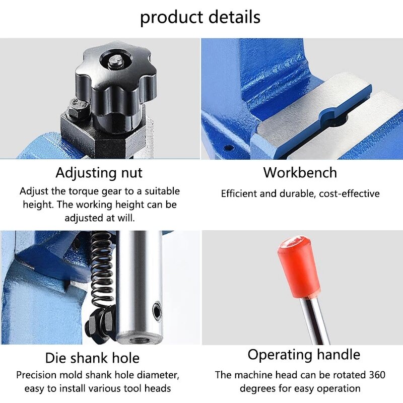 Manual Press Factory - Industrial Precision Hand Pressing Small Punch Hydraulic Pressing