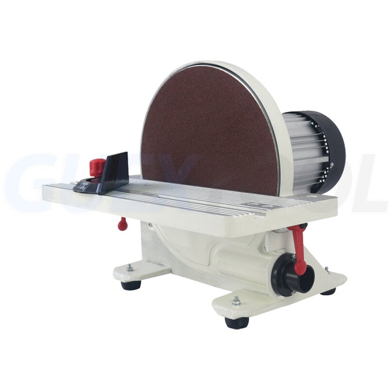 Disc Polishing Machine Manufacturer - 12 Inch Desktop Metal with Sandpaper 750W 0-45 Angle