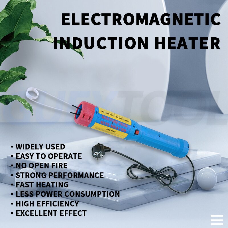 Inductive Heater Supplier - Handheld Screw Heating Rusty Nut Removal Rotating Clamping