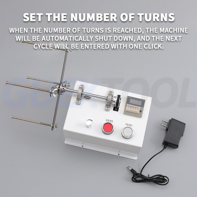 Tassel Winding Machine Manufacturer - Automatic Counting Metal Electronic Coil Winding