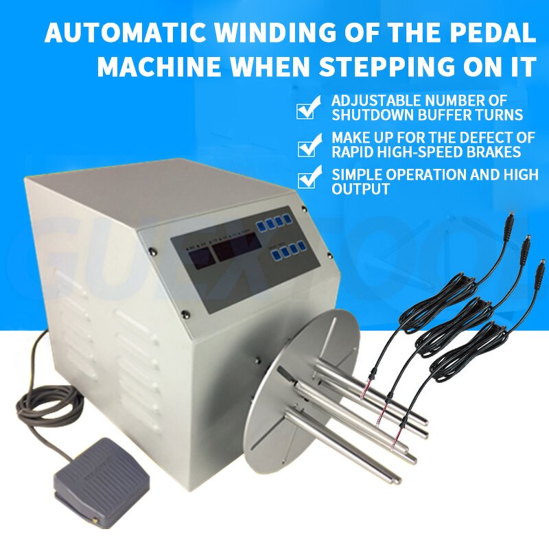 Winding Machine Manufacturer - Automatic for Data Power Network Cables Coiling Counting