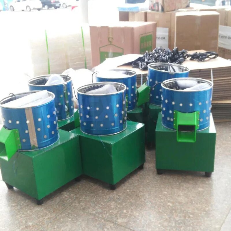 Chicken Plucker Supplier - Electric Automatic Defeathering 430 Stainless Steel Duck