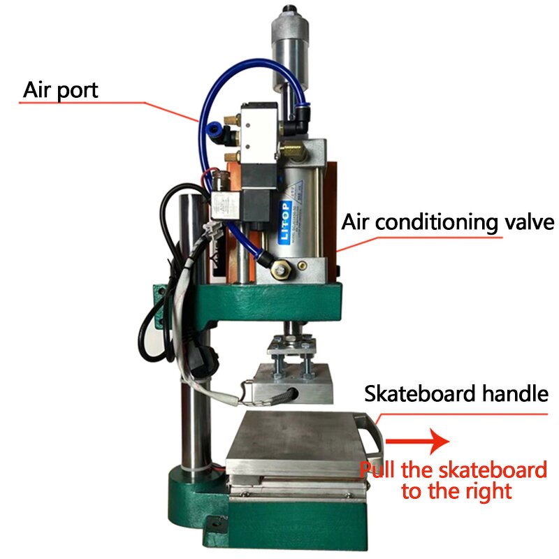 Logo Embossing Machine Factory - 10x13cm Professional Golden Leather Hot Foil Stamping