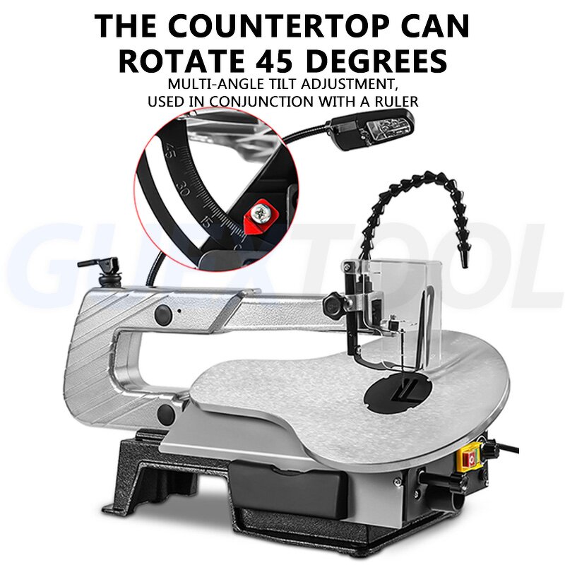 Electric Curve Saw Supplier - Multi Functional 150W Desktop Curved Woodworking Carving