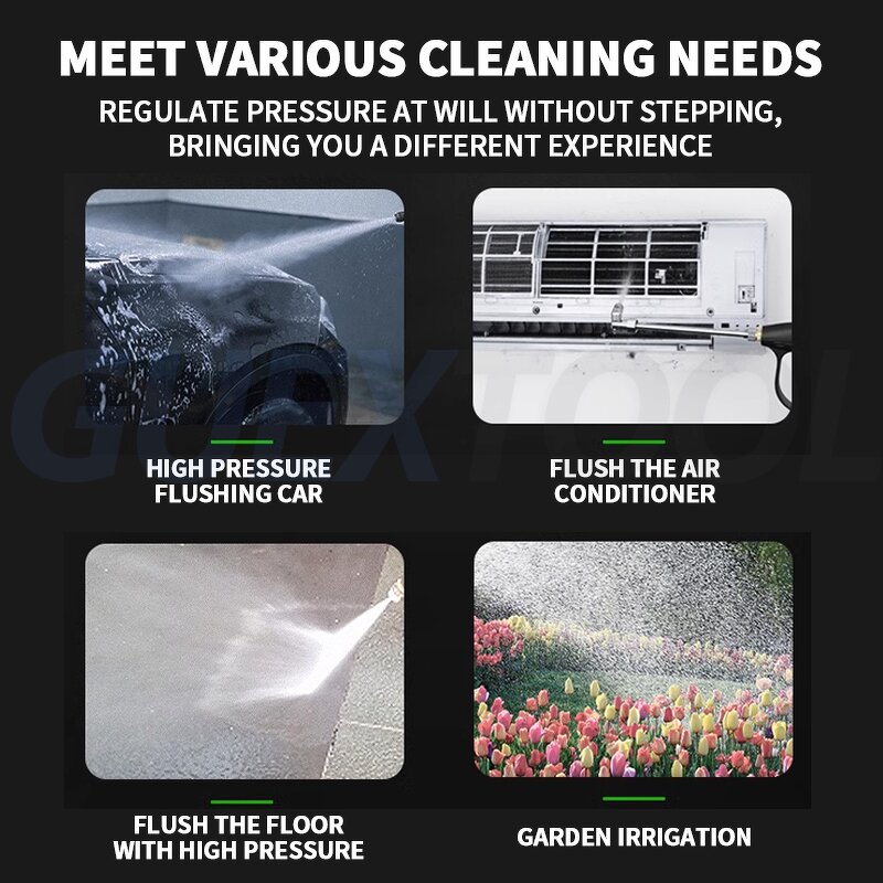 Cleaning Pump Factory - C40T Adjustable Pressure Air Conditioning Car Wash Water Gun