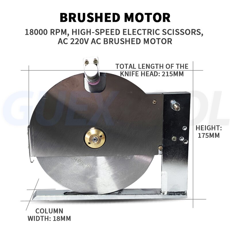 Fabric Cutting Machine Supplier - Electric Semi-Automatic for Clothing Leather 200W Motor