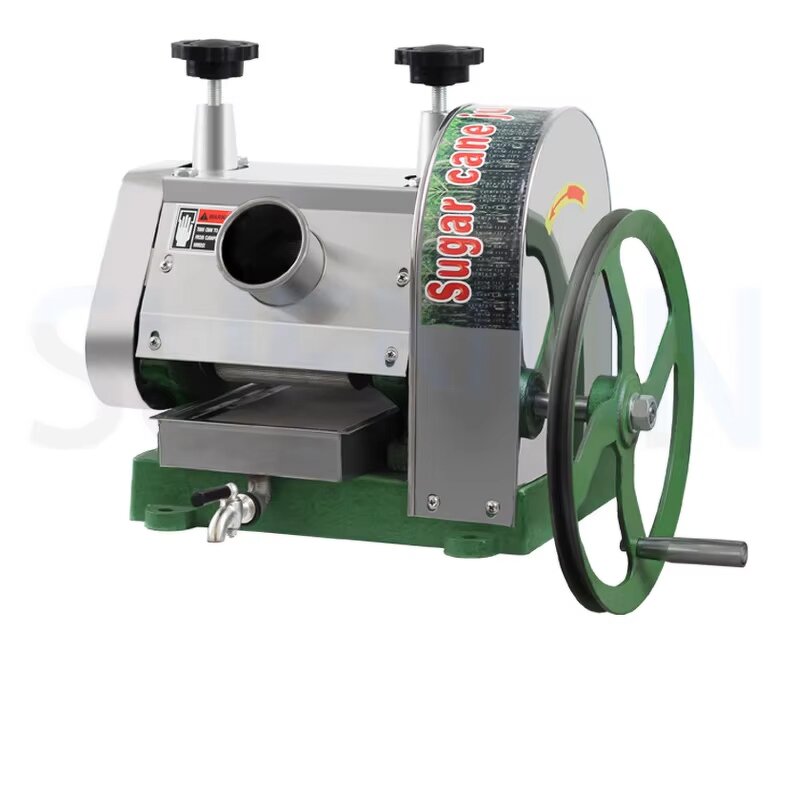 Sugarcane Juicer Manufacturer - Commercial Manual Stainless Steel Desktop Bagasse Separator