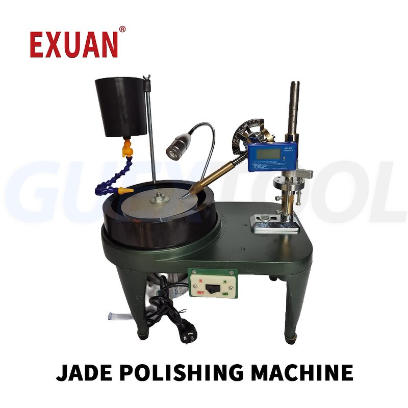 Gemstone Polishing Machine Manufacturer - Aluminum Alloy Jade Angle Engraving Seal Flat