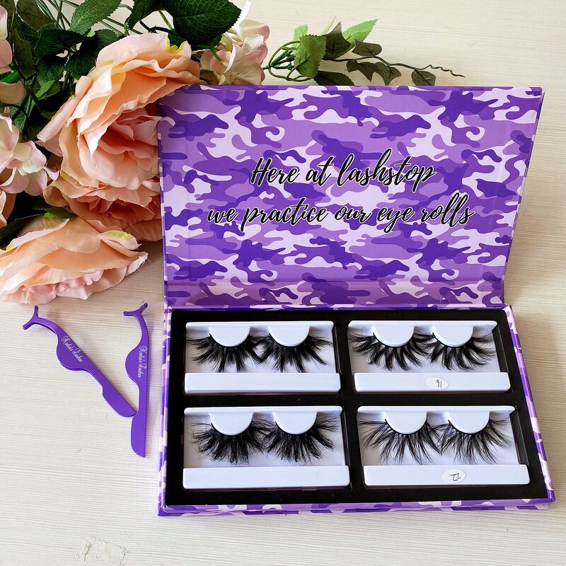 25mm Mink Eyelash Factory - OEM Wholesale Vendor Book Lashes