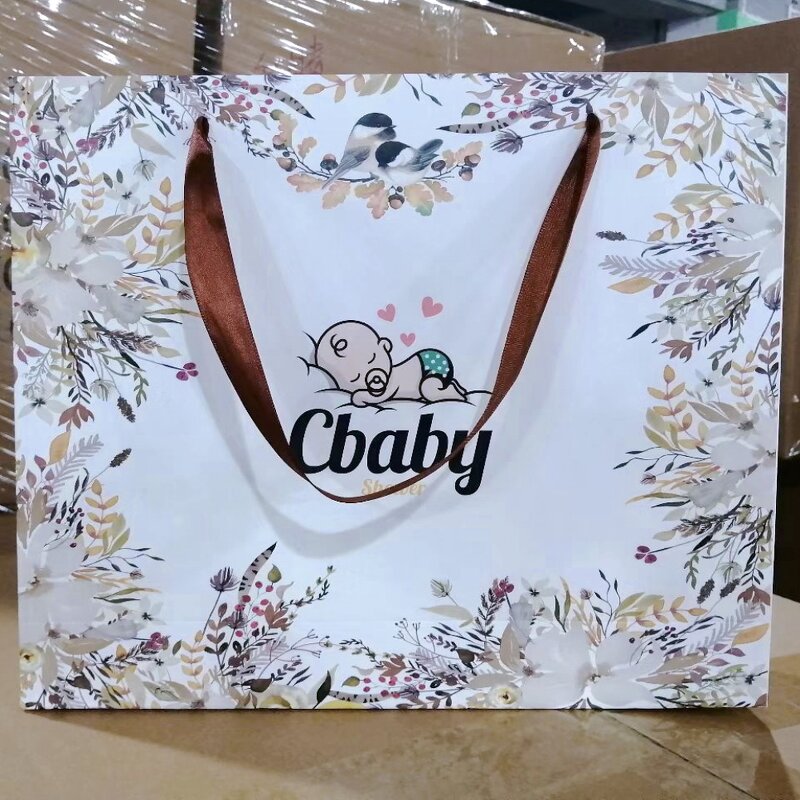 Shopping Paper Bags Manufacturer - OEM China Custom Own Logo Luxury