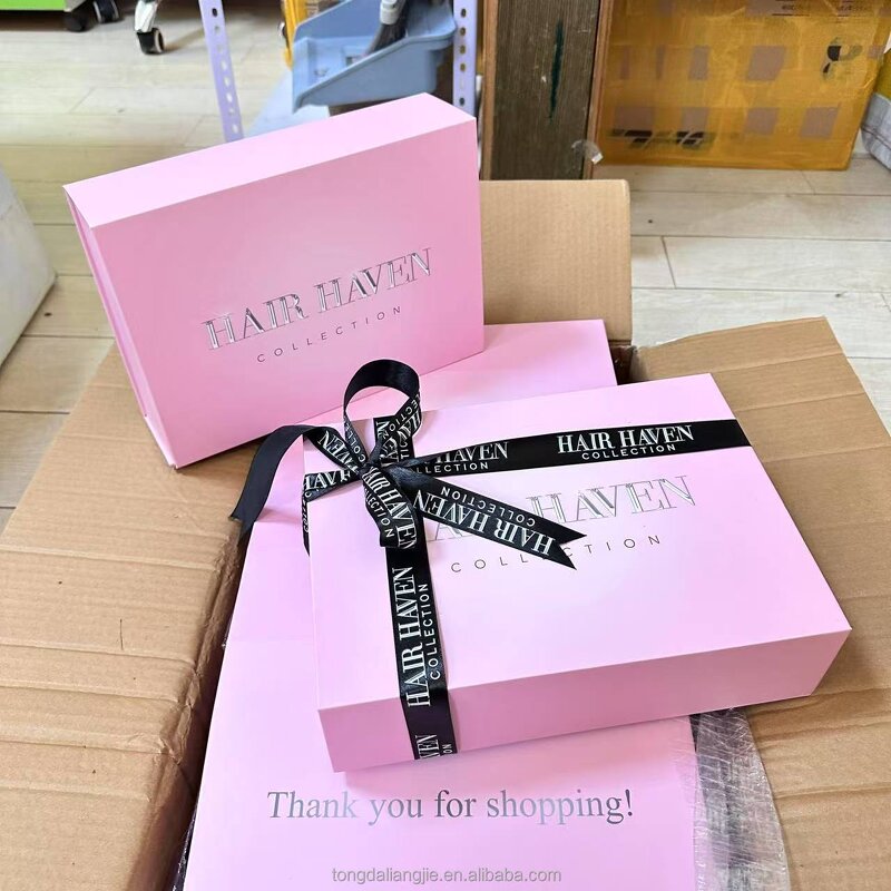 Rigid Pink Box Supplier - OEM 2025 Custom Printing Gift Wrap