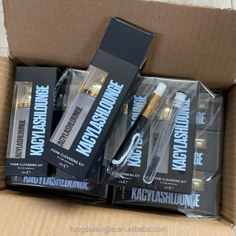 Lash Shampoo Kit Supplier - OEM Custom with Brush Eyelash Extension