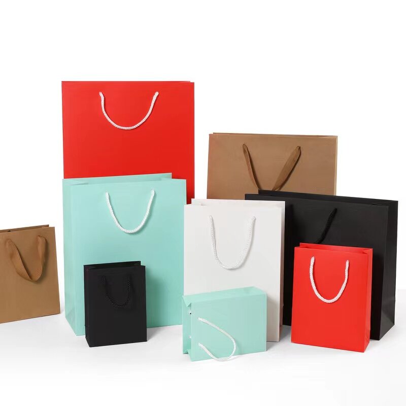 Shopping Paper Bags Manufacturer - OEM China Custom Own Logo Luxury