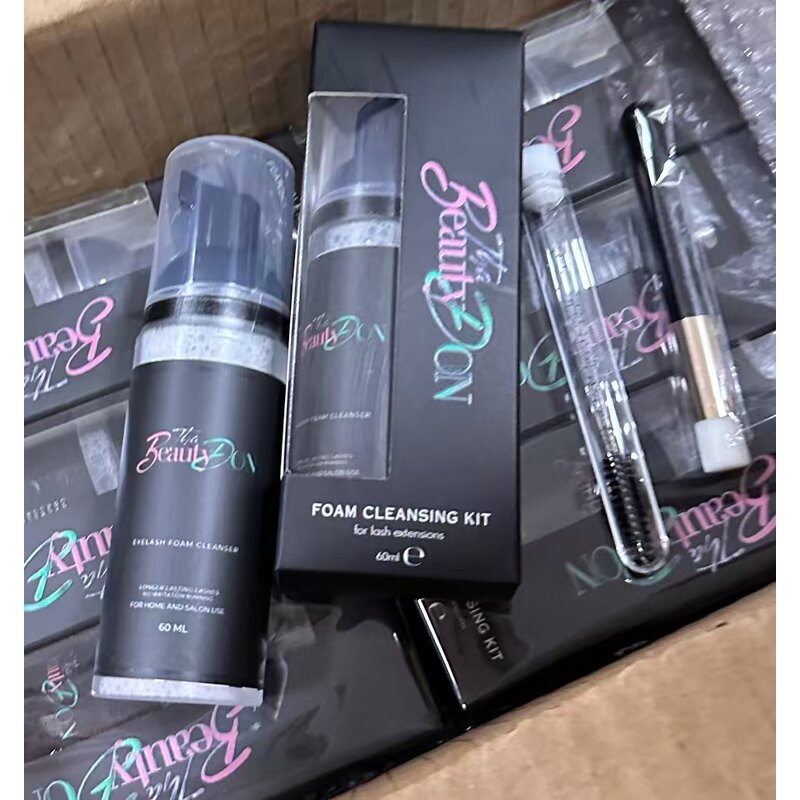 Whipped Cream Lash Shampoo Supplier - OEM Private Label Kit Foam