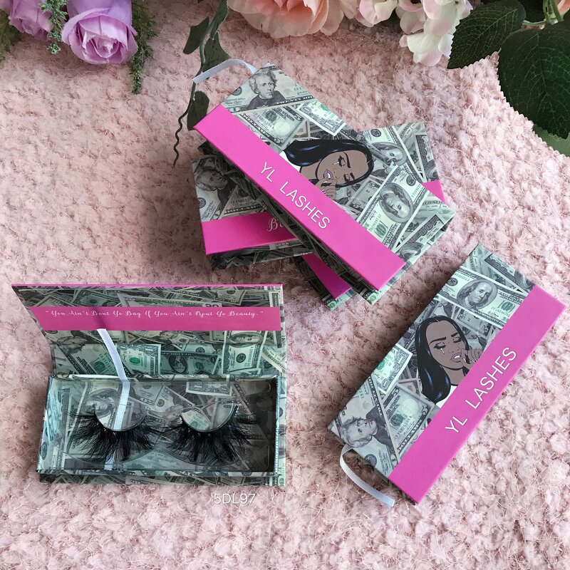 5d Mink Eyelashes Factory - OEM Wholesale Vendor 25mm Bulk Fake