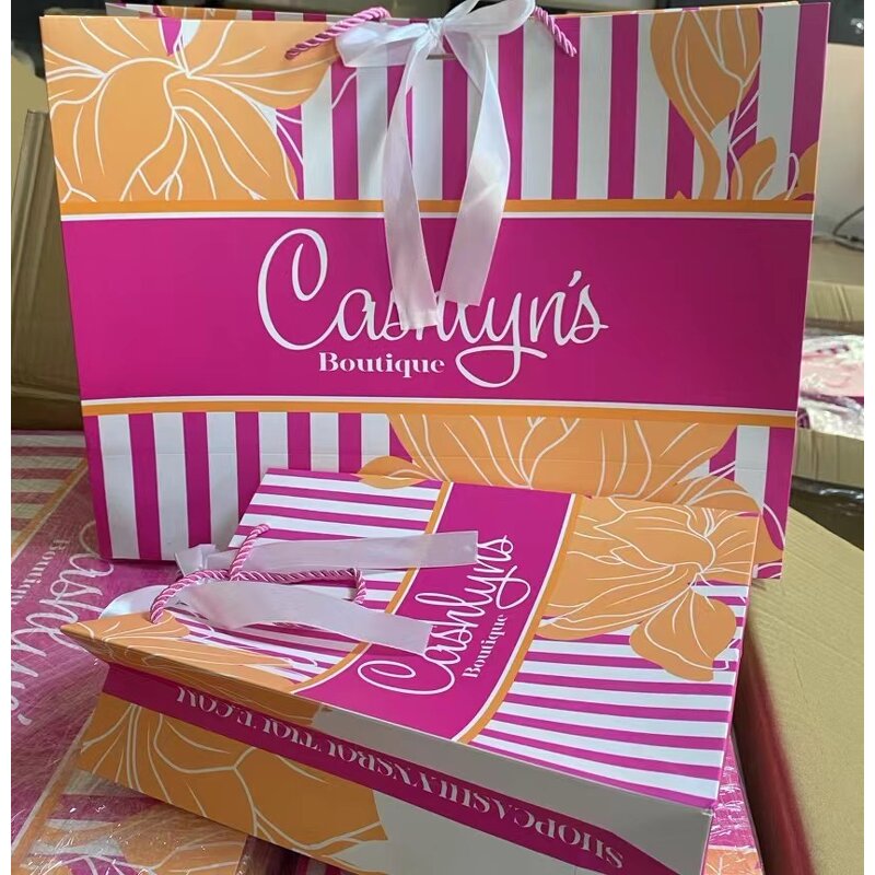 Gift Paper Bag Supplier - OEM Wholesale Custom Printed Luxury