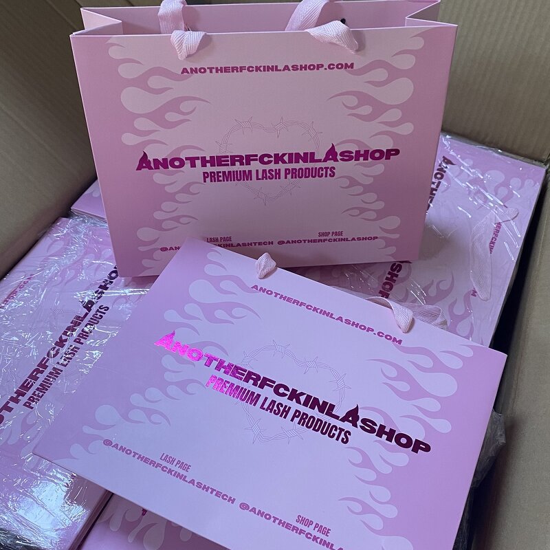 Shopping Paper Bags Supplier - OEM Customized Packaging Logo Printing