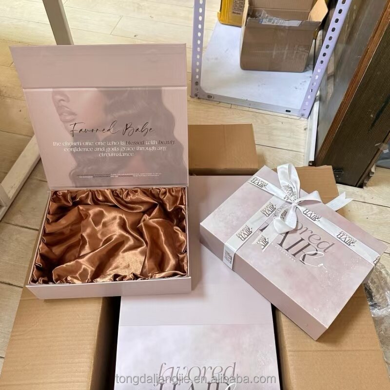 Rigid Pink Box Supplier - OEM 2025 Custom Printing Gift Wrap
