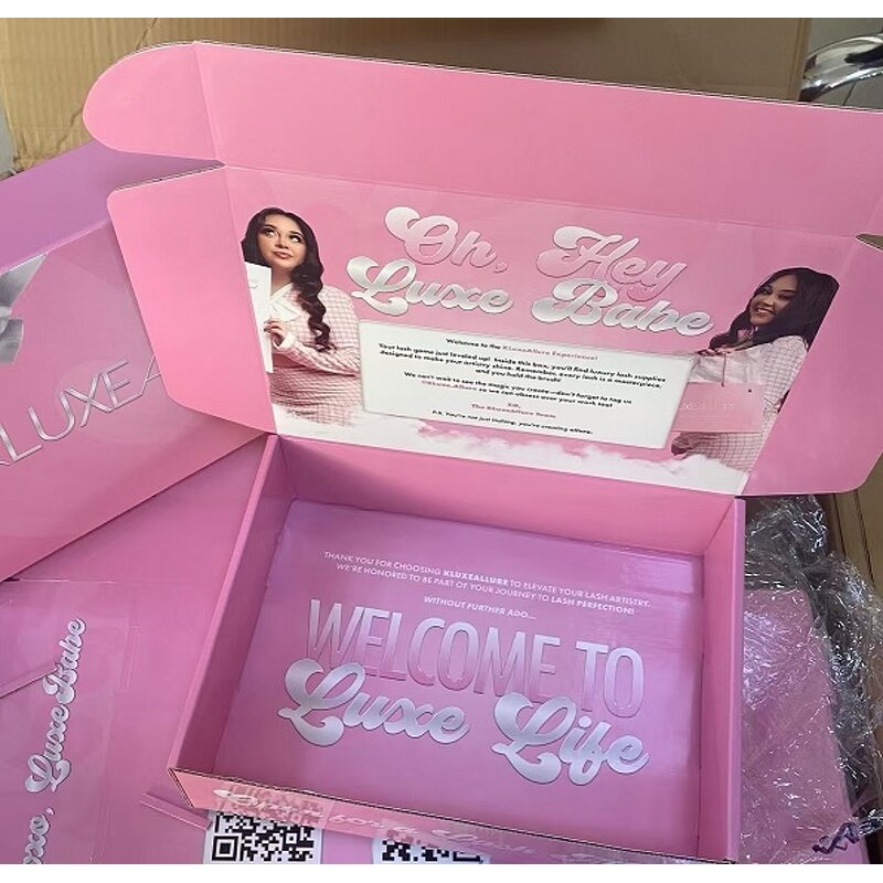 Mailer Paper Box Factory - OEM Custom Logo Black Bio-Degradable