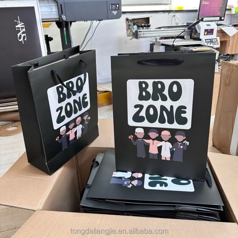 Biodegradable Gift Bag Factory - OEM Custom Printed Kraft Paper