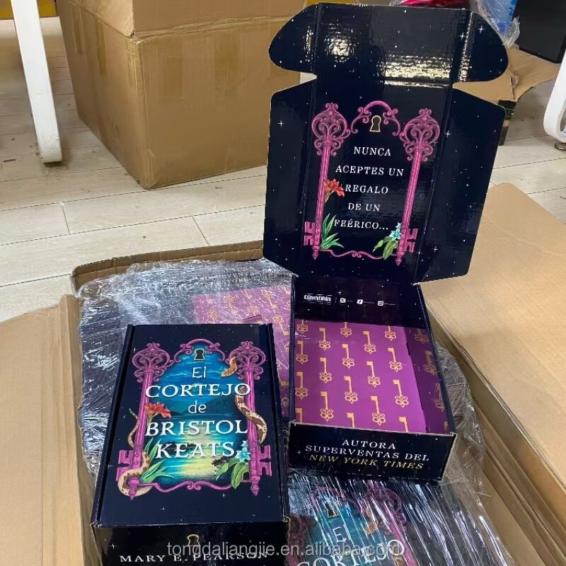 Corrugated Gift Box Factory - OEM 2025 Custom Printing Rigid Pink