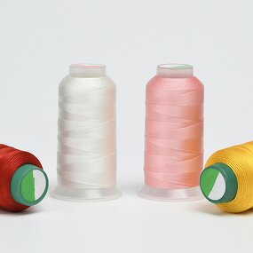 Nylon Polyester Sewing Thread Supplier - 2023 Factory Price High Tenacity 210D/3 Waterproof