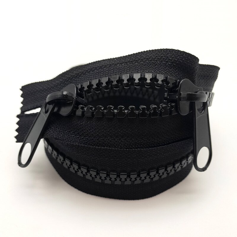 Plastic Zippers Manufacturer - High Quality Sleeping Bag Boat Tent Accessory Double Pull