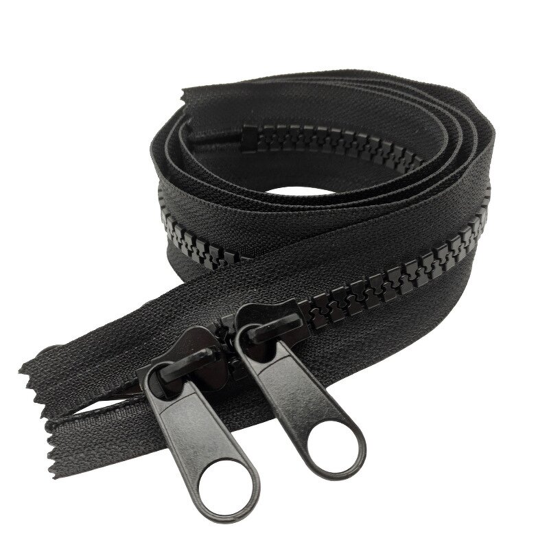 Plastic Zippers Manufacturer - High Quality Sleeping Bag Boat Tent Accessory Double Pull