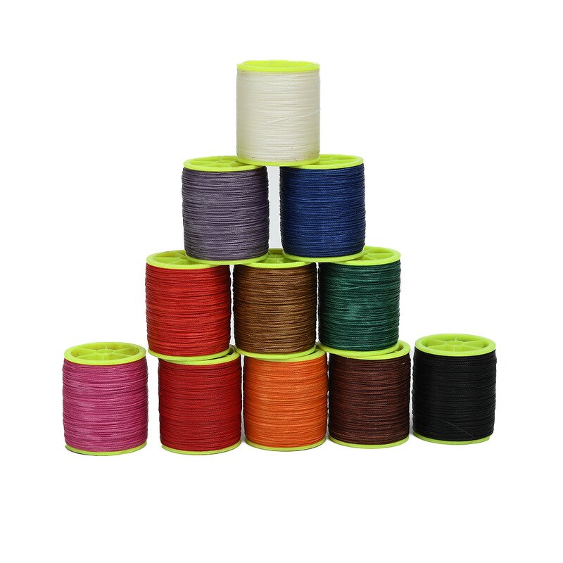 Leather Wax Thread Manufacturer - Wholesale DIY Hand Woven 0.4mm Round Wax Rope
