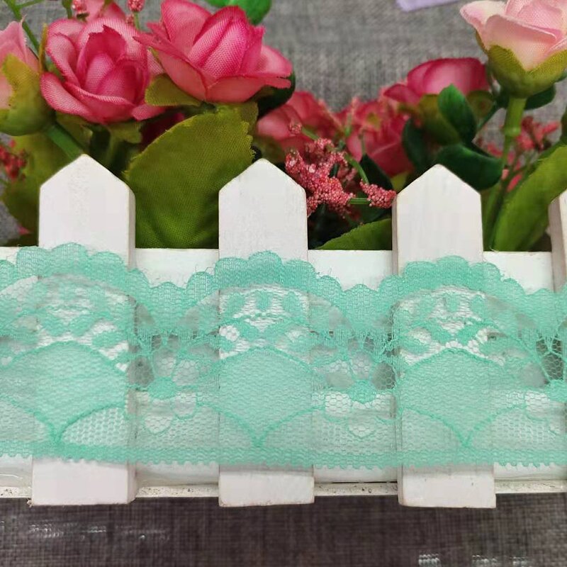 Lace Ribbon Tape Factory - Hot Sale 40MM Embroidered Cords for Sewing Decoration