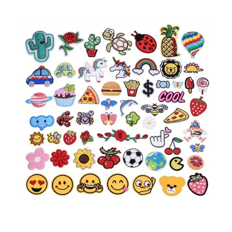 Embroidery Patch Factory - Custom Iron on Heat Press Embroidery Heat Transfer