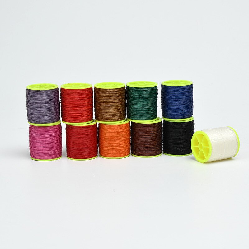 Leather Wax Thread Manufacturer - Wholesale DIY Hand Woven 0.4mm Round Wax Rope
