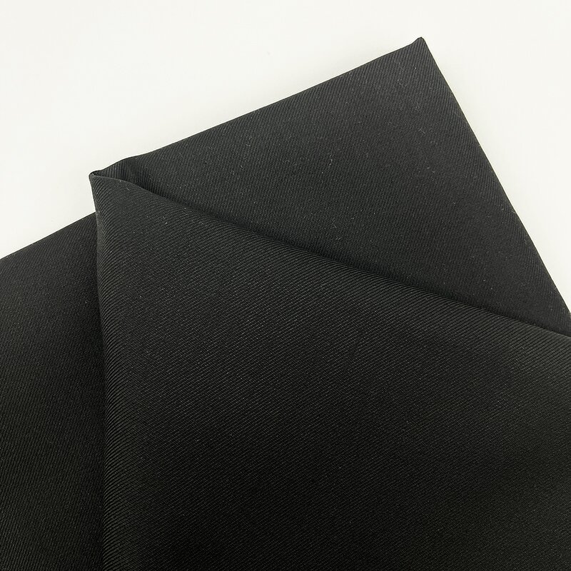 Reactive Dyed Blazer Fabric Factory - Black Color Eco-friendly for Suit