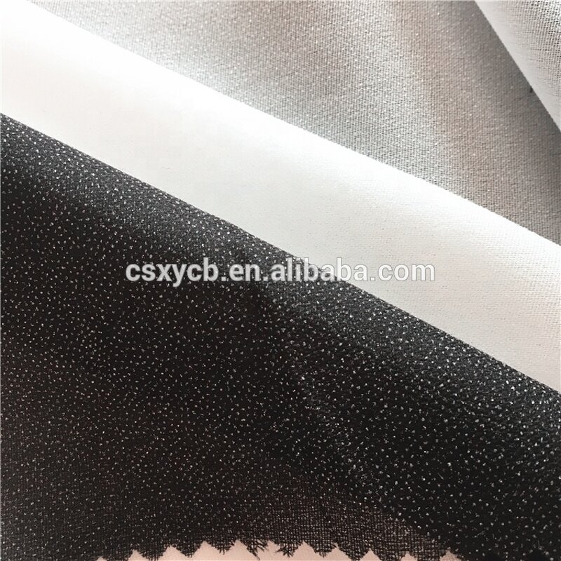 Woven Interlining Supplier - 50D One-sided Fusible Ladies Interlining